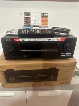 Denon AVR-X1800H Receptor AV Negro
