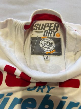 Camiseta Superdry blanca