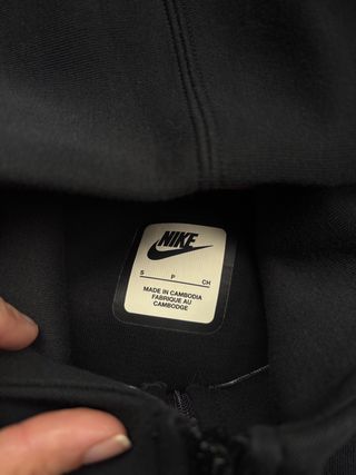 Chándal Nike Tech Fleece Mujer Negro