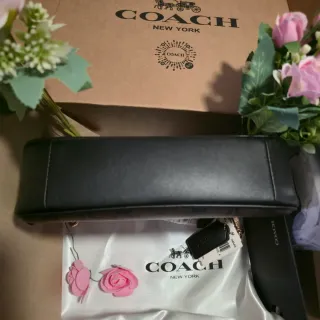 Bolso Coach Teri Signature Marrón Dorado