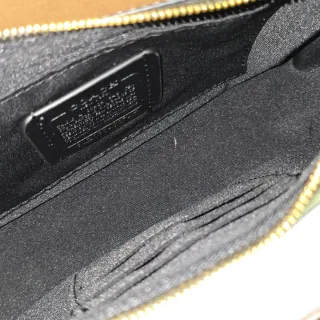 Bolso Coach Teri Signature Marrón Dorado