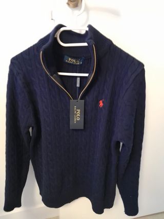 Jersey Polo Ralph Lauren azul marino