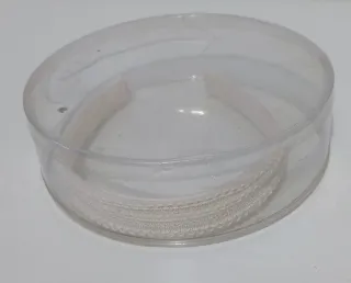 Diadema Comunión Encaje Blanco