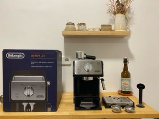 Cafetera DeLonghi ACTIVE Line 33.21.BK- Dos usos