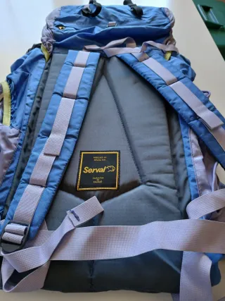 Mochila Serval Azul y Morado