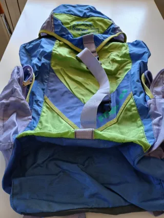 Mochila Serval Azul y Morado