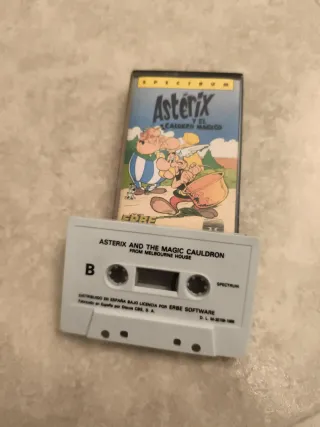 Juego Spectrum Asterix y el Caldero Mágico