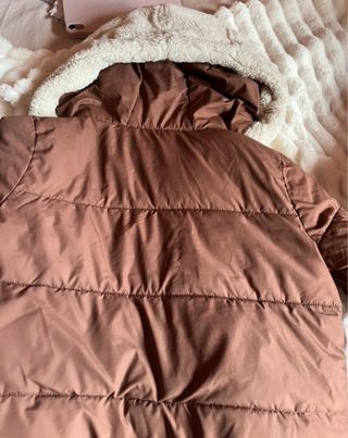 Abrigo Hollister Marrón Talla XS