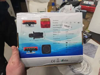 Luces LED Traseras Magnéticas Inalámbricas