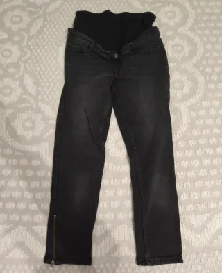 Vaquero premamá slim Kiabi negro