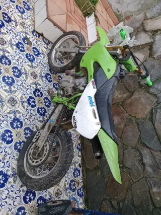 Kawasaki 65cc 2t Dirt Track