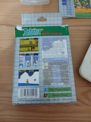 Asterix Sega Game Gear Juego