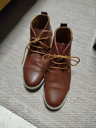 Botines caballero piel marrones