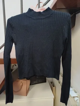 Set 2 maglioncini crop neri