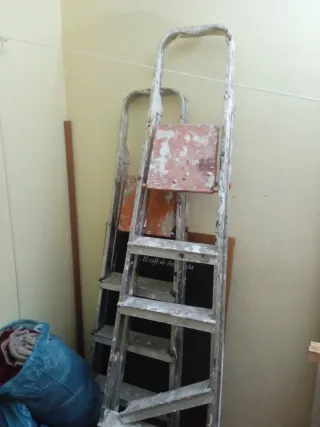 Escalera de trabajo 8 peldaños