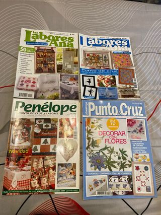Revistas punto de cruz