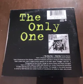 CD Gun The Only One.Single. The Only One & Word Up