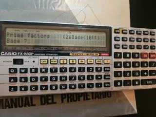 Calculadora Casio FX-880P Científica