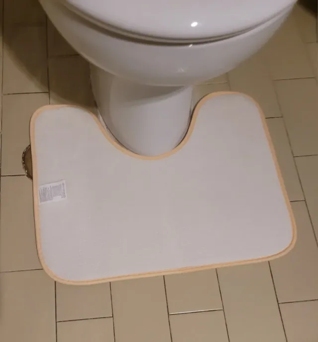 Alfombrilla de baño en U