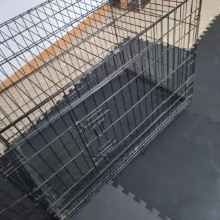 Jaula para perros plegable