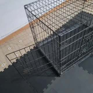 Jaula para perros plegable