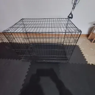 Jaula para perros plegable