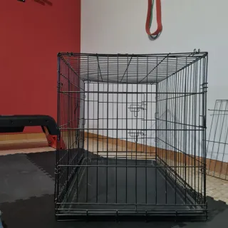 Jaula para perros plegable