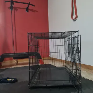 Jaula para perros plegable