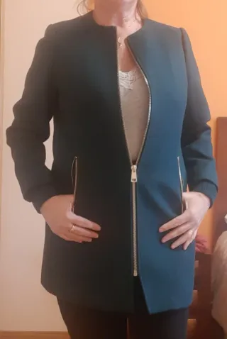 Abrigo verde El Corte Inglés