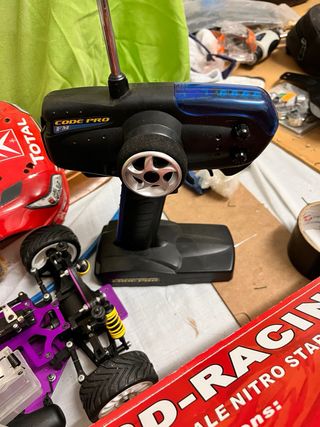 Coche Nitro, Mesa Arranque y Dron XT9