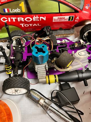 Coche Nitro, Mesa Arranque y Dron XT9