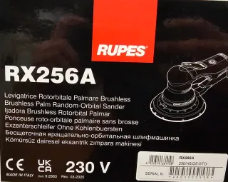 RUPES RX256A Levigatrice Rotorbitale