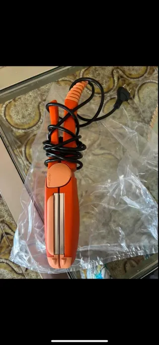 Piastra per capelli Muster arancione