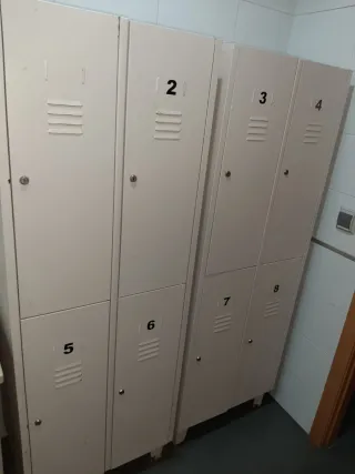 Taquillas de vestuario metálicas