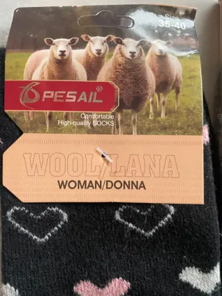 Calze donna lana/angora TU Pesail