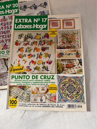 3 revistas LABORES DEL HOGAR