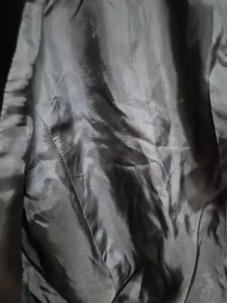 Americana terciopelo negra