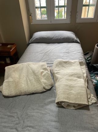 Confezione da 3 tende beige/grigio