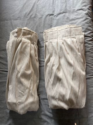 Confezione da 3 tende beige/grigio