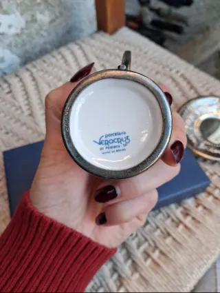 Juego de tazas de café vintage