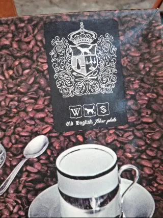 Juego de tazas de café vintage