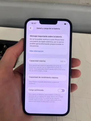 iPhone 13 Pro 100% Batería Color Celeste 128Gb
