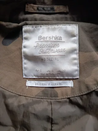 Chaqueta militar camuflaje entretiempo