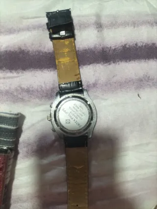 Reloj Patek Philippe Negro/Plateado