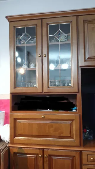 Mobile soggiorno in legno antico