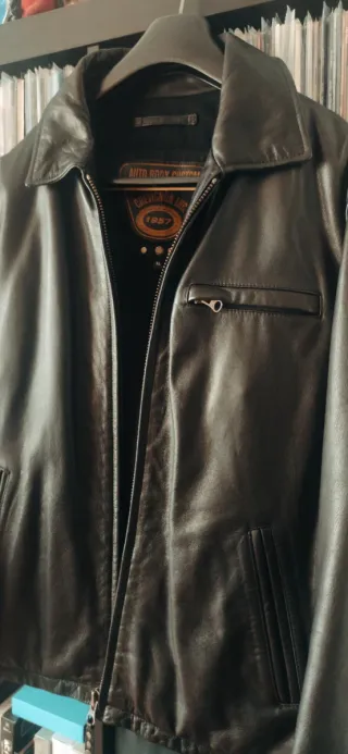 Cazadora Piel Chevignon Negra