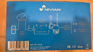 Cámara WiFi Exterior Nivian Motorizada 2K