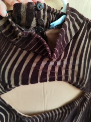 Vestido Bershka Cut-out