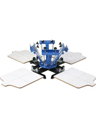 Máquina Serigrafía 4 Brazos