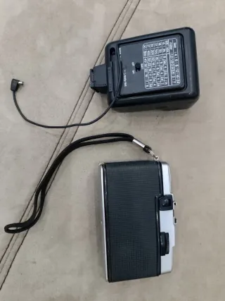 Olympus PEN EE-33 + Flash Sunpak SP200